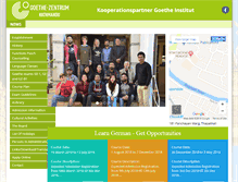 Tablet Screenshot of goethe-kathmandu.com.np